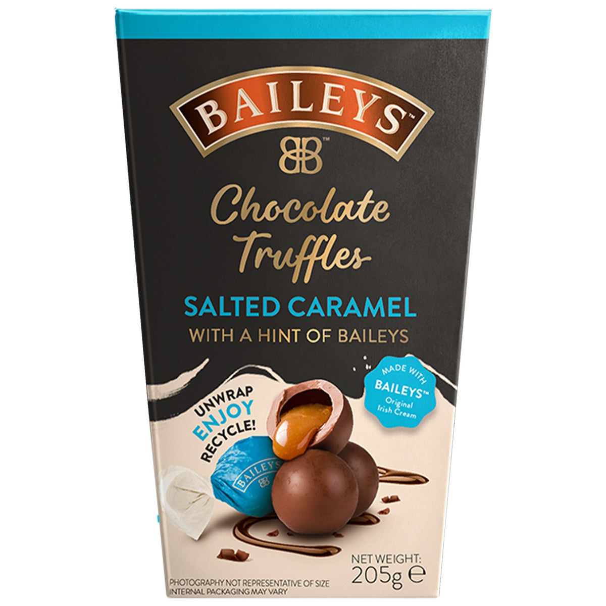 Baileys Chocolate Truffles Salted Caramel 205g - Blighty's British Store