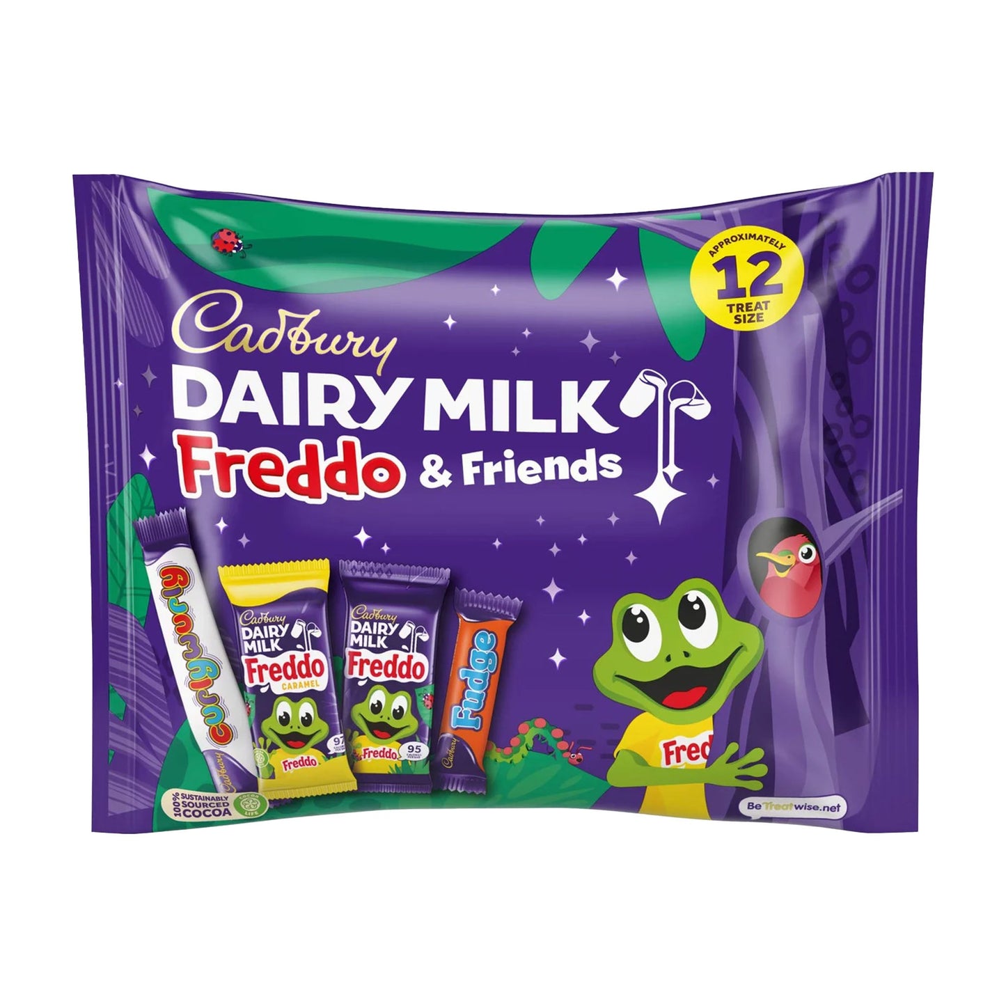 Cadbury Dairy Milk Freddo & Friends Sharing Pouch 191g - Blighty's British Store