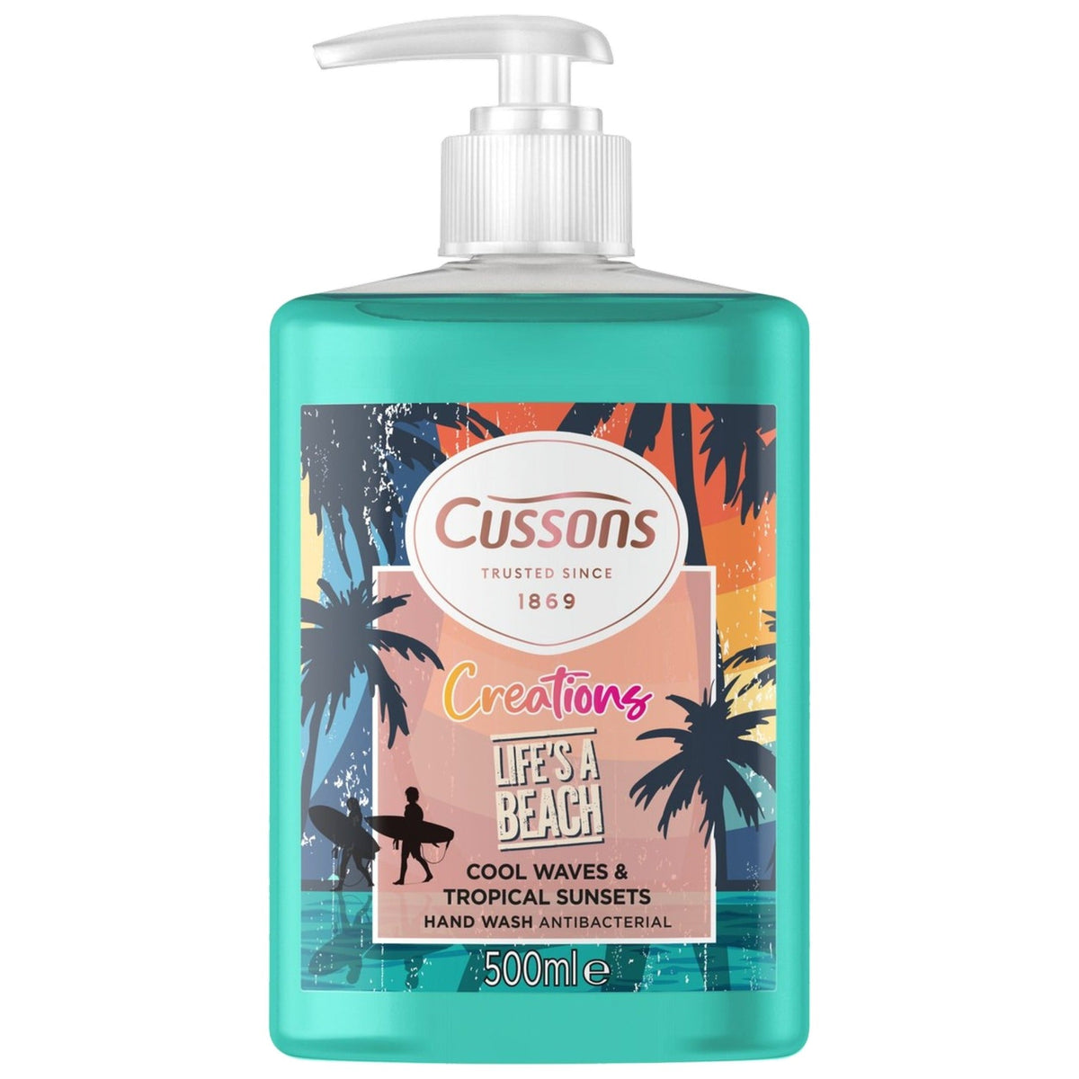 Cussons Creations Life's a Beach Hand Wash 500ml - Blighty's British Store