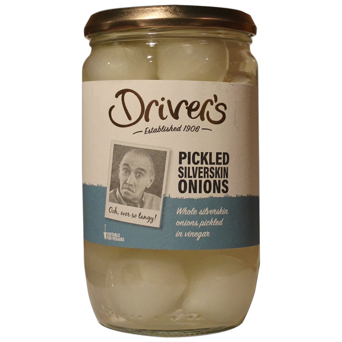 Drivers Silverskin Pickled Onions 710g - Blighty's British Store