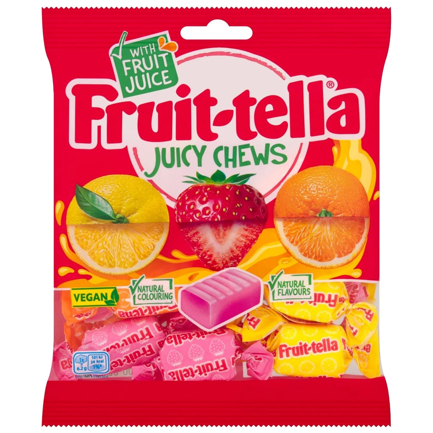 Fruit - Tella Juicy Chews 135g - Blighty's British Store