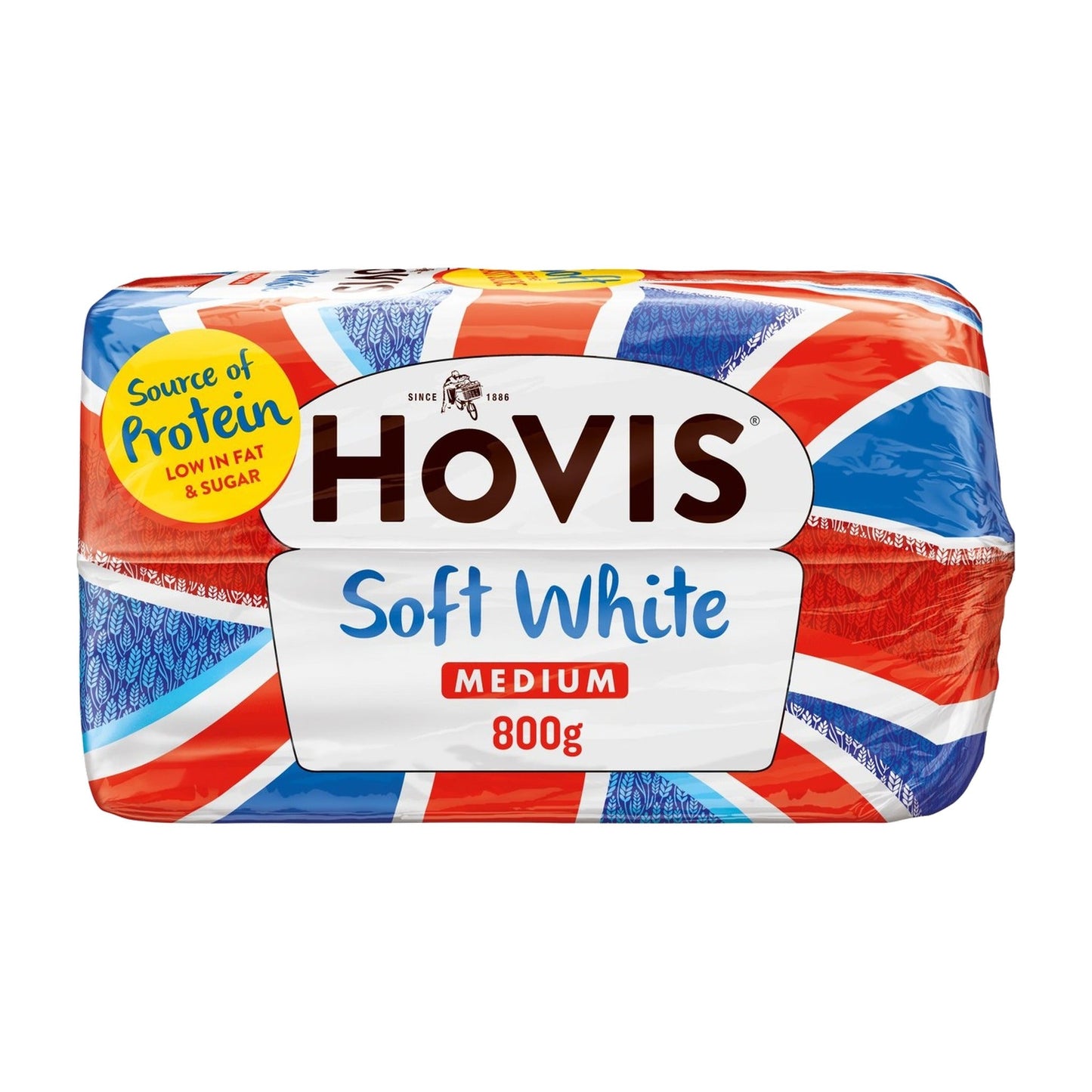 Hovis Soft White Medium Sliced Bread 800g - Blighty's British Store