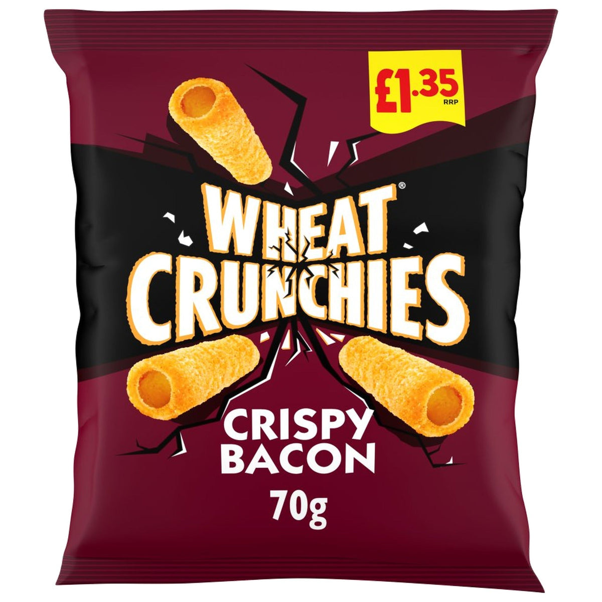 KP Wheat Crunchies Crispy Bacon 70g - Blighty's British Store