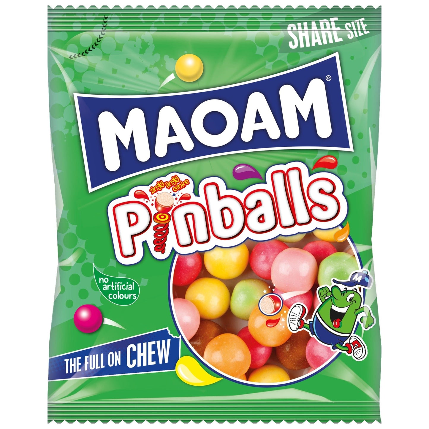 Maoam Pinballs 140g - Blighty's British Store