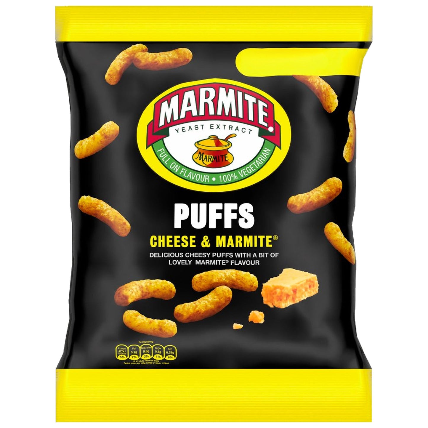 Marmite Puffs Cheese & Marmite 60g - Blighty's British Store