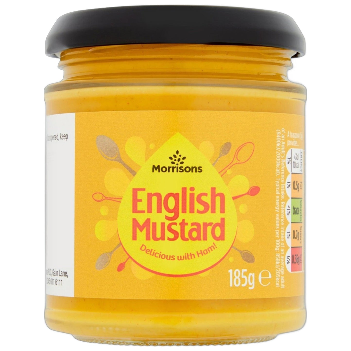 Morrisons English Mustard 185g - Blighty's British Store