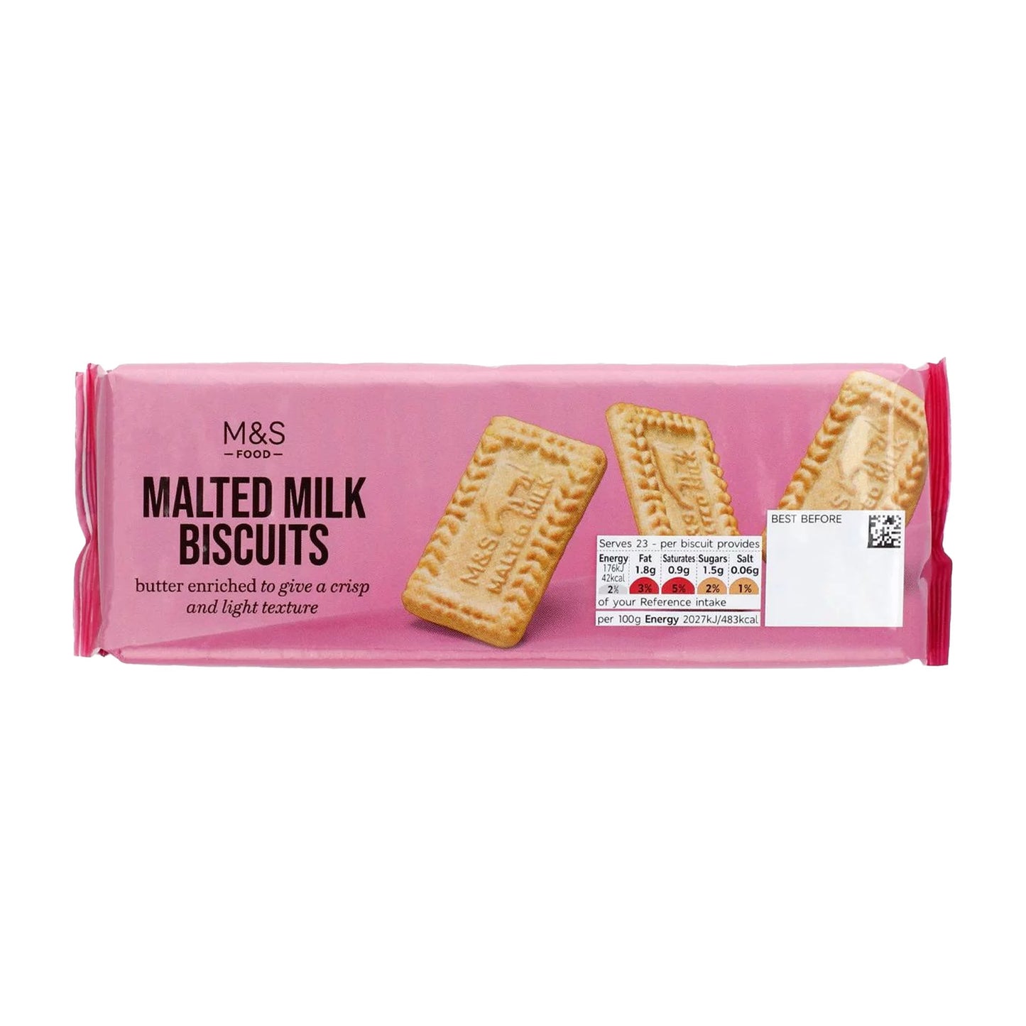 M&S Malted MIlk Biscuits 200g - Blighty's British Store