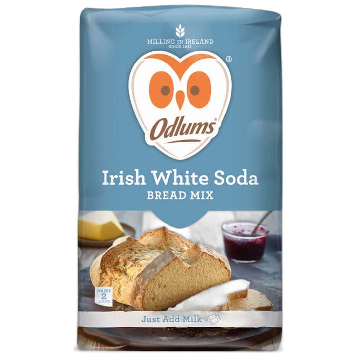 Odlums Irish White Soda Bread Mix 1kg - Blighty's British Store