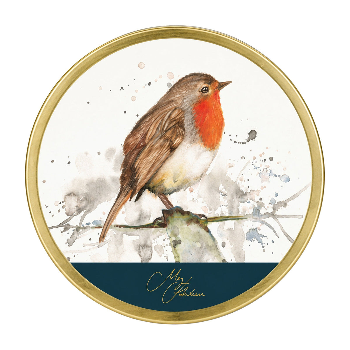 Simpkins Meg Hawkins Festive Robin Mixed Fruit Drops 175g - Blighty's British Store