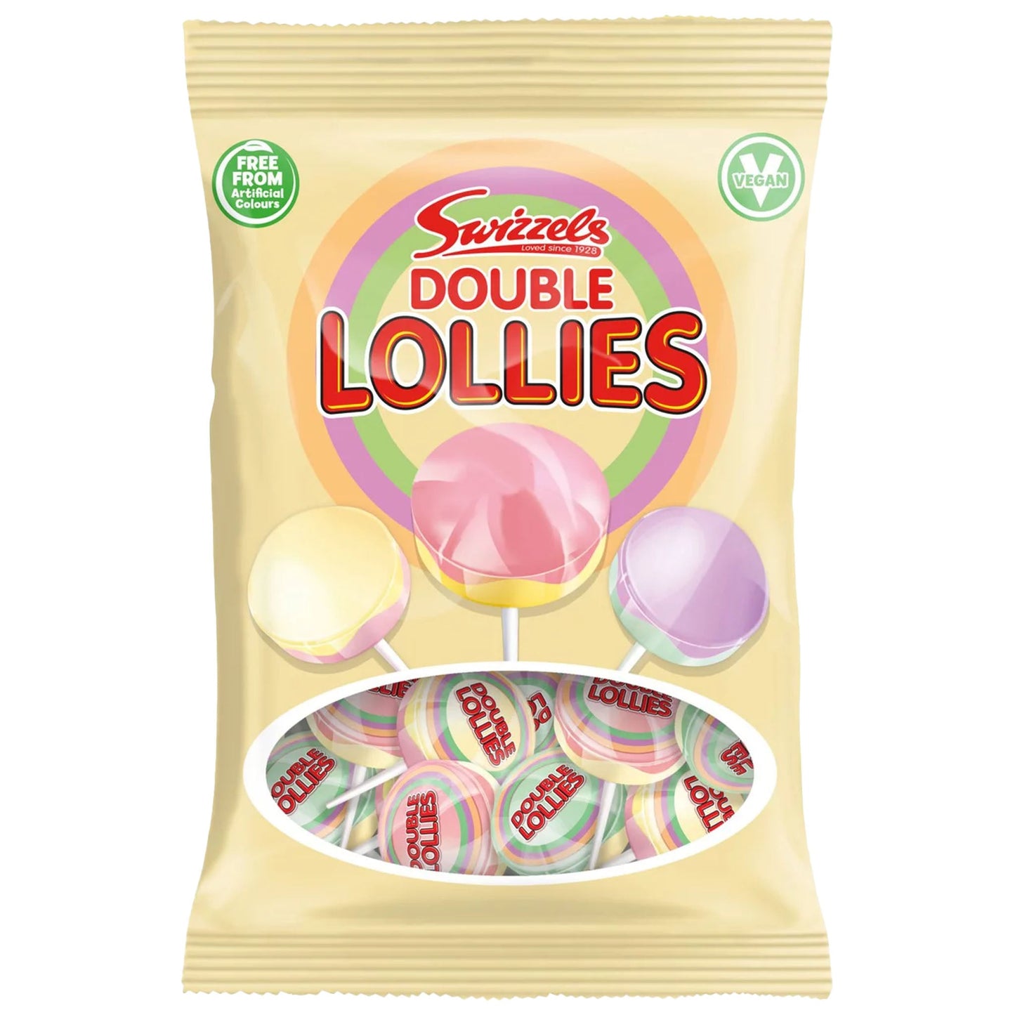 Swizzels Double Lollies 130g - Blighty's British Store