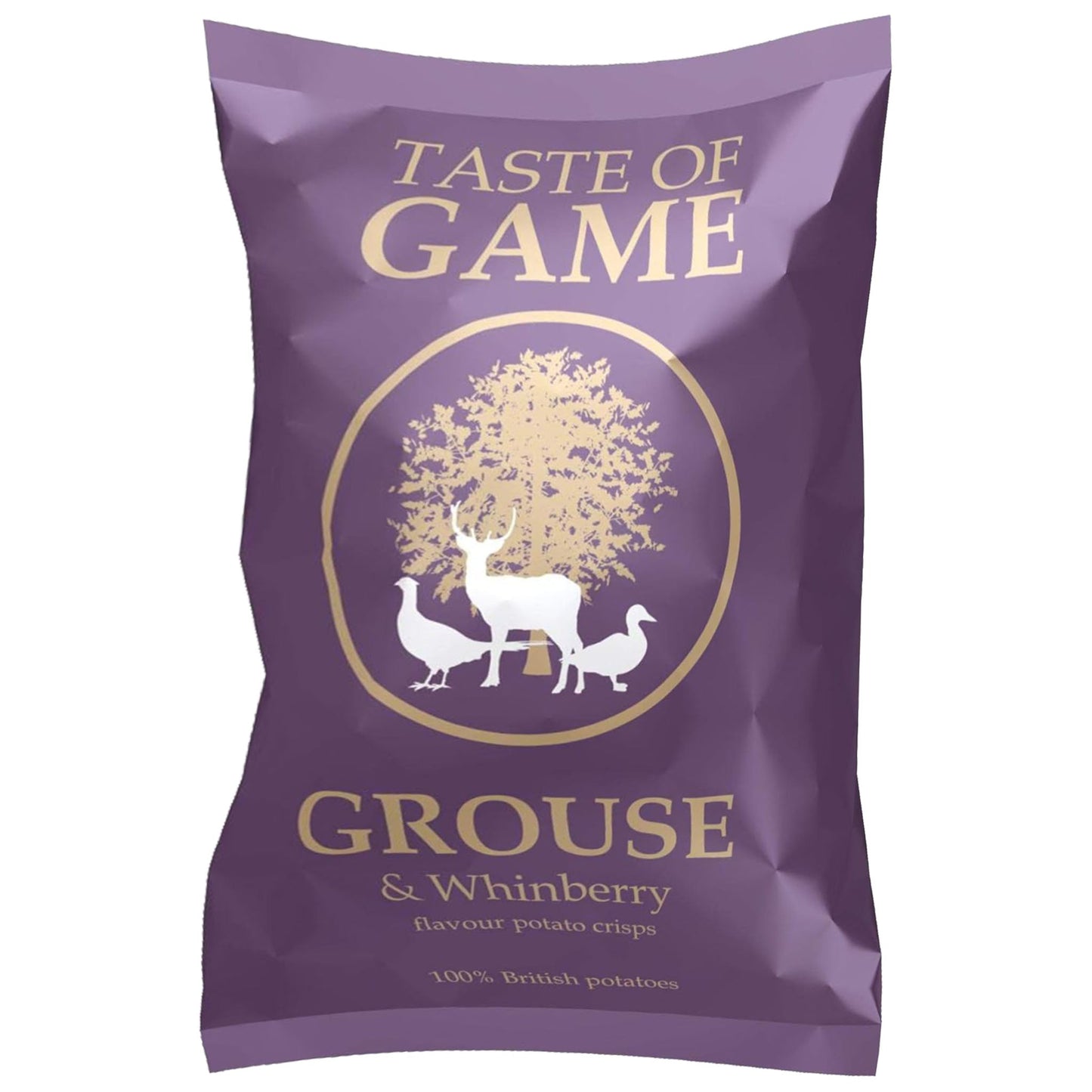 Taste of Game Grouse & Whinberry Flavour Crisps 150g - Blighty's British Store