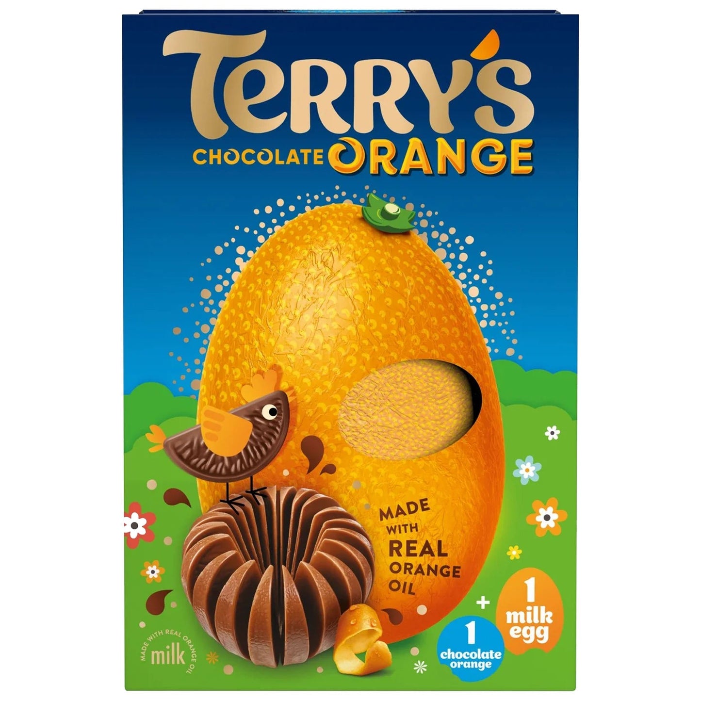 Terry's Chocolate Orange Easter Egg & Ball 295g - Blighty's British Store