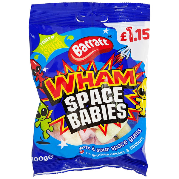 Barratt Wham Space Babies 100g - Blighty's British Store