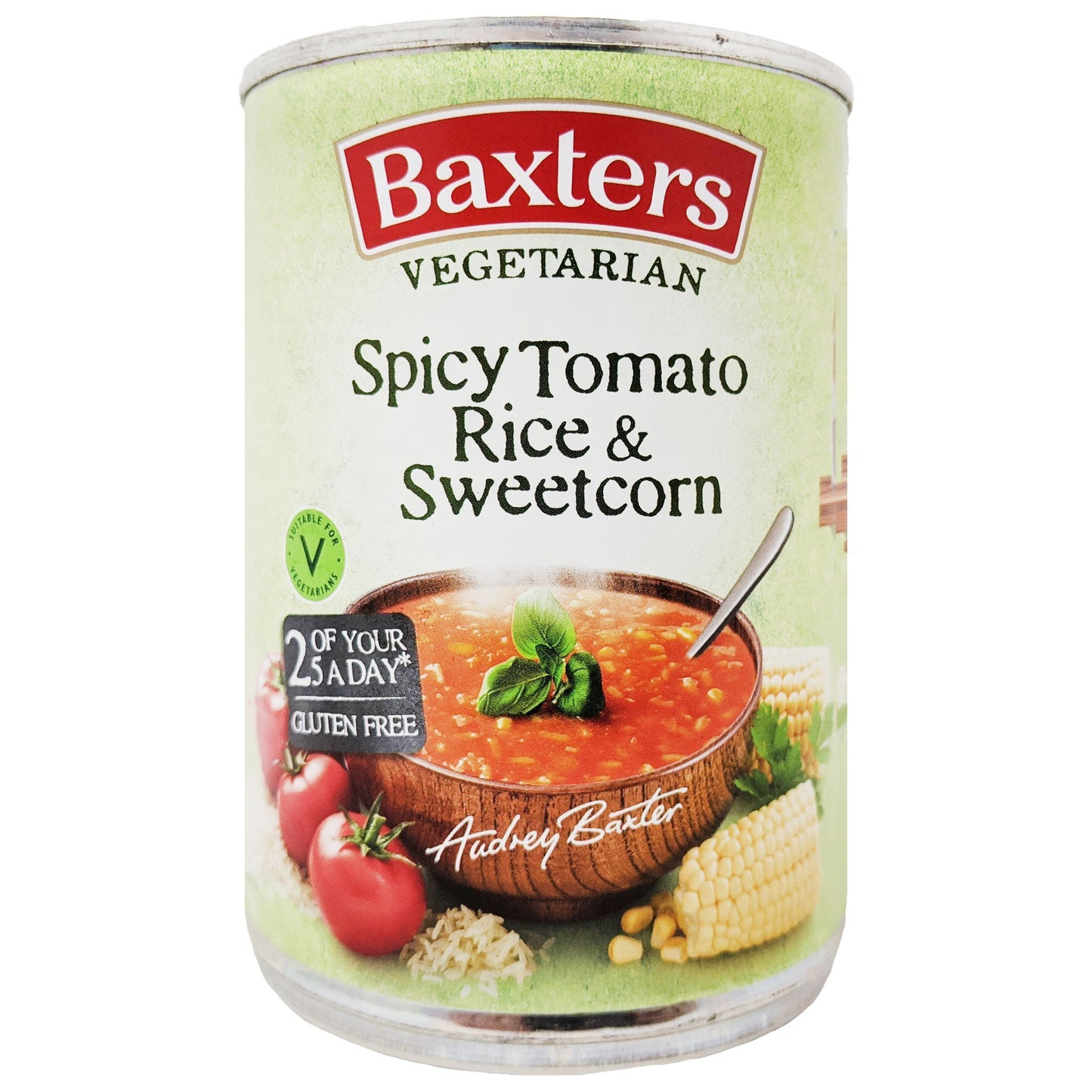 Baxter's Spicy Tomato Rice & Sweetcorn Soup 400g - Blighty's British Store