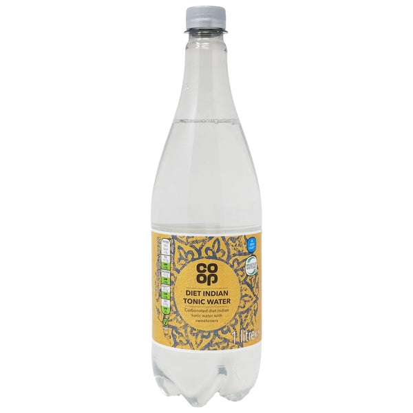 Co-op Diet Indian Tonic Water 1L - Blighty's British Store
