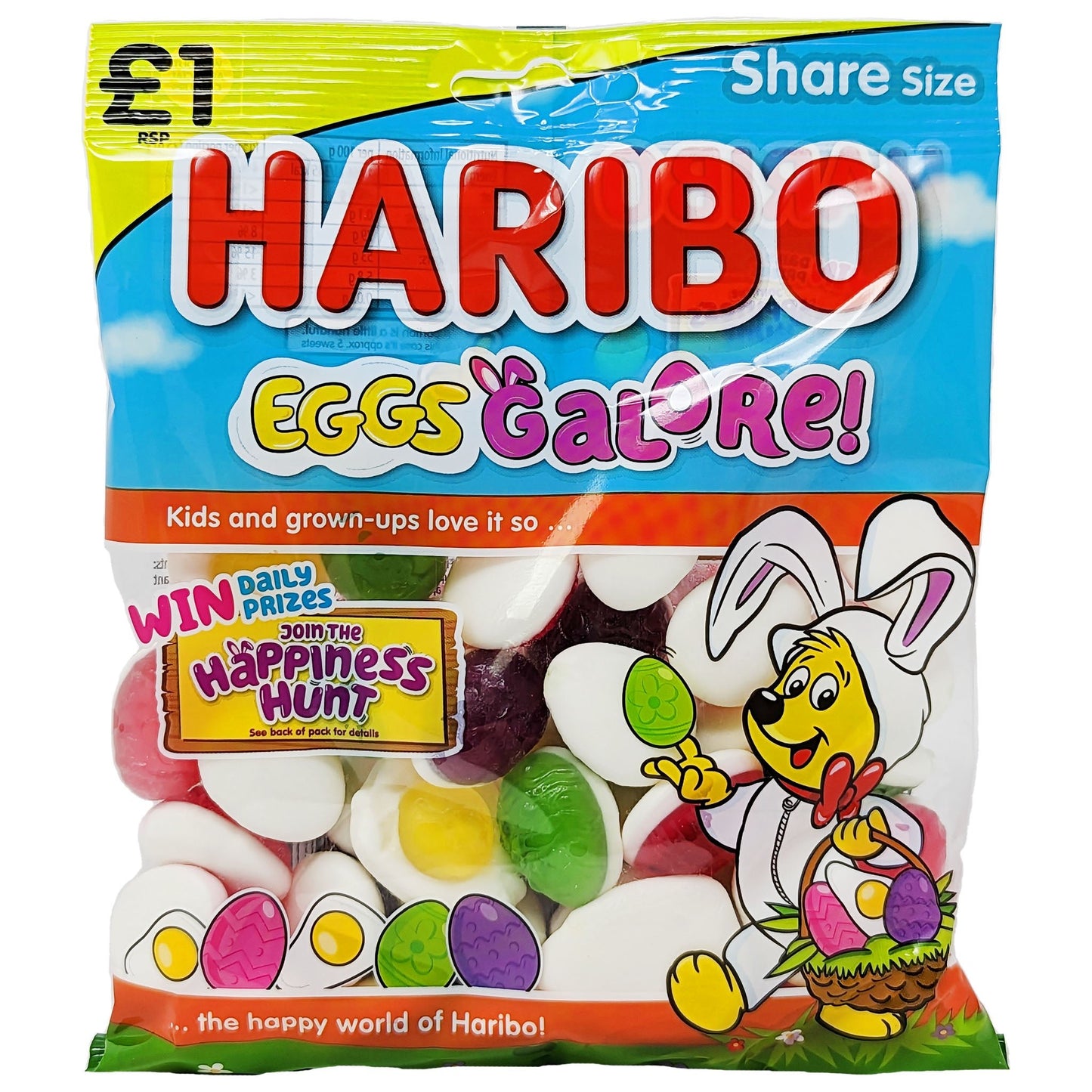 Haribo Eggs Galore 140g - Blighty's British Store
