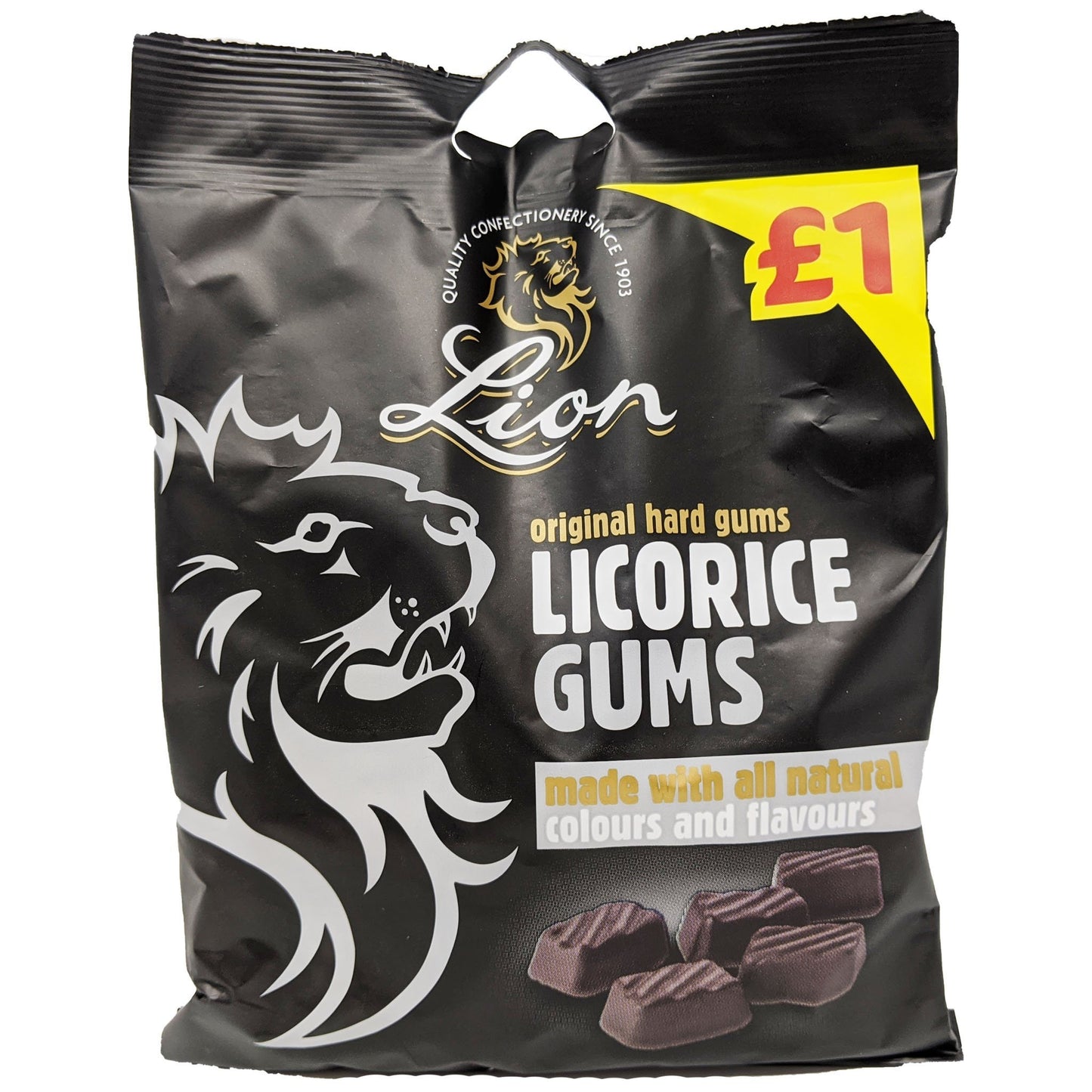 Lion Licorice Gums 150g - Blighty's British Store