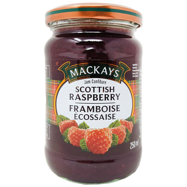 Mackays Scottish Raspberry Jam 250ml - Blighty's British Store