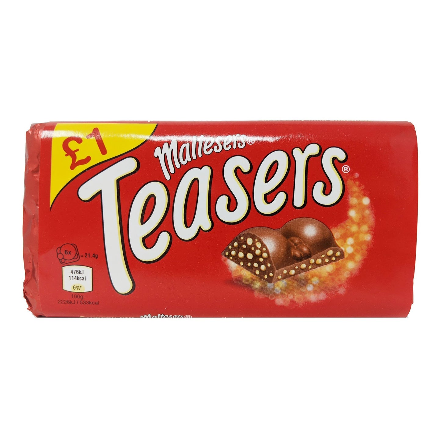 Maltesers Teasers Sharing Block 100g - Blighty's British Store
