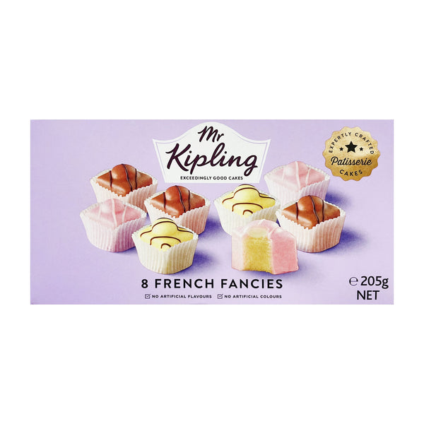 Mr Kipling 8 French Fancies 205g Blighty s British Store mr-kipling-8-french-fancies-205g-blighty-s-british-store