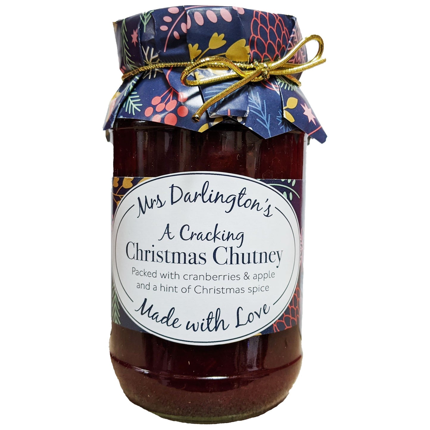 Mrs. Darlington's Cracking Christmas Chutney 312g - Blighty's British Store