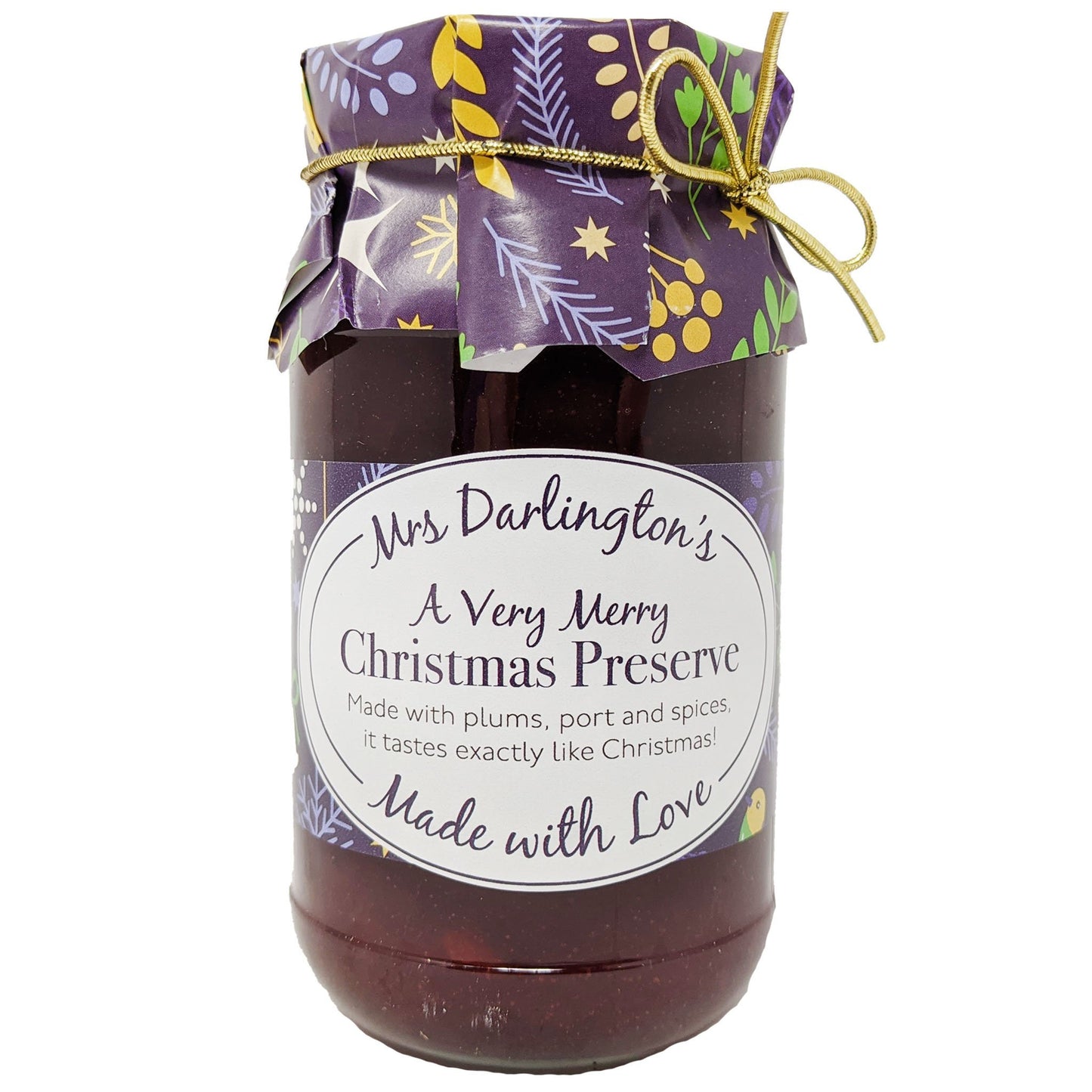 Mrs. Darlington's Very Merry Christmas Preserve 340g - Blighty's British Store