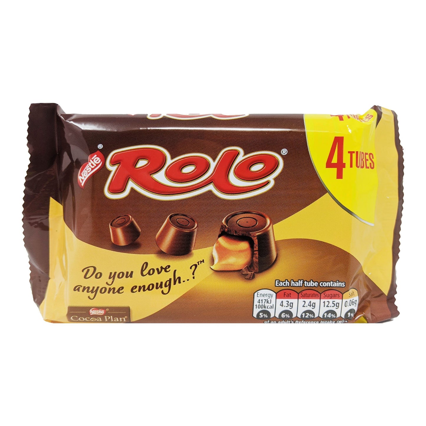 Nestle Rolo Tubes 4 Pack (4 x 41.6g) - Blighty's British Store