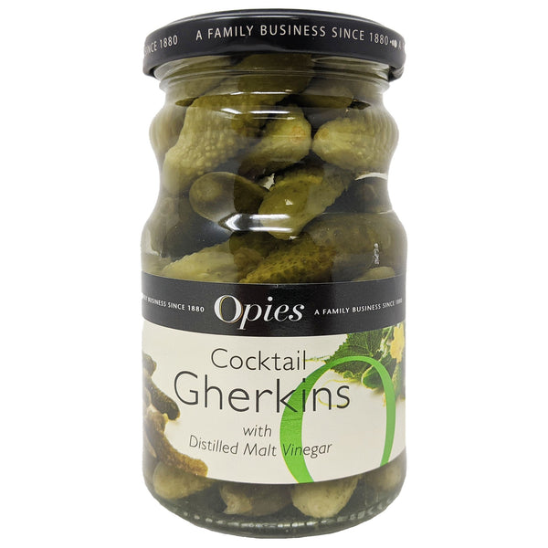 Opies Cocktail Gherkins 227g - Blighty's British Store