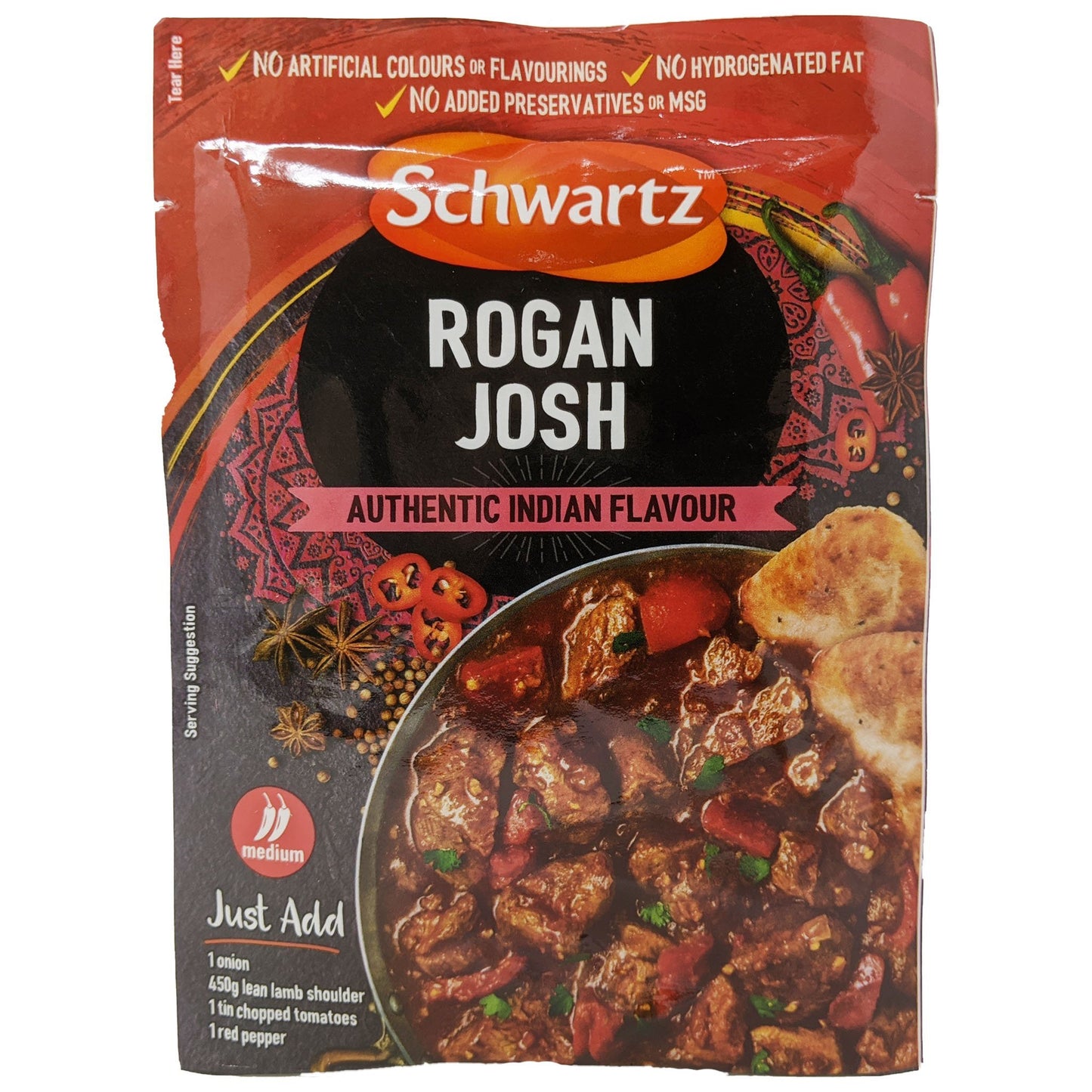 Schwartz Rogan Josh 35g - Blighty's British Store