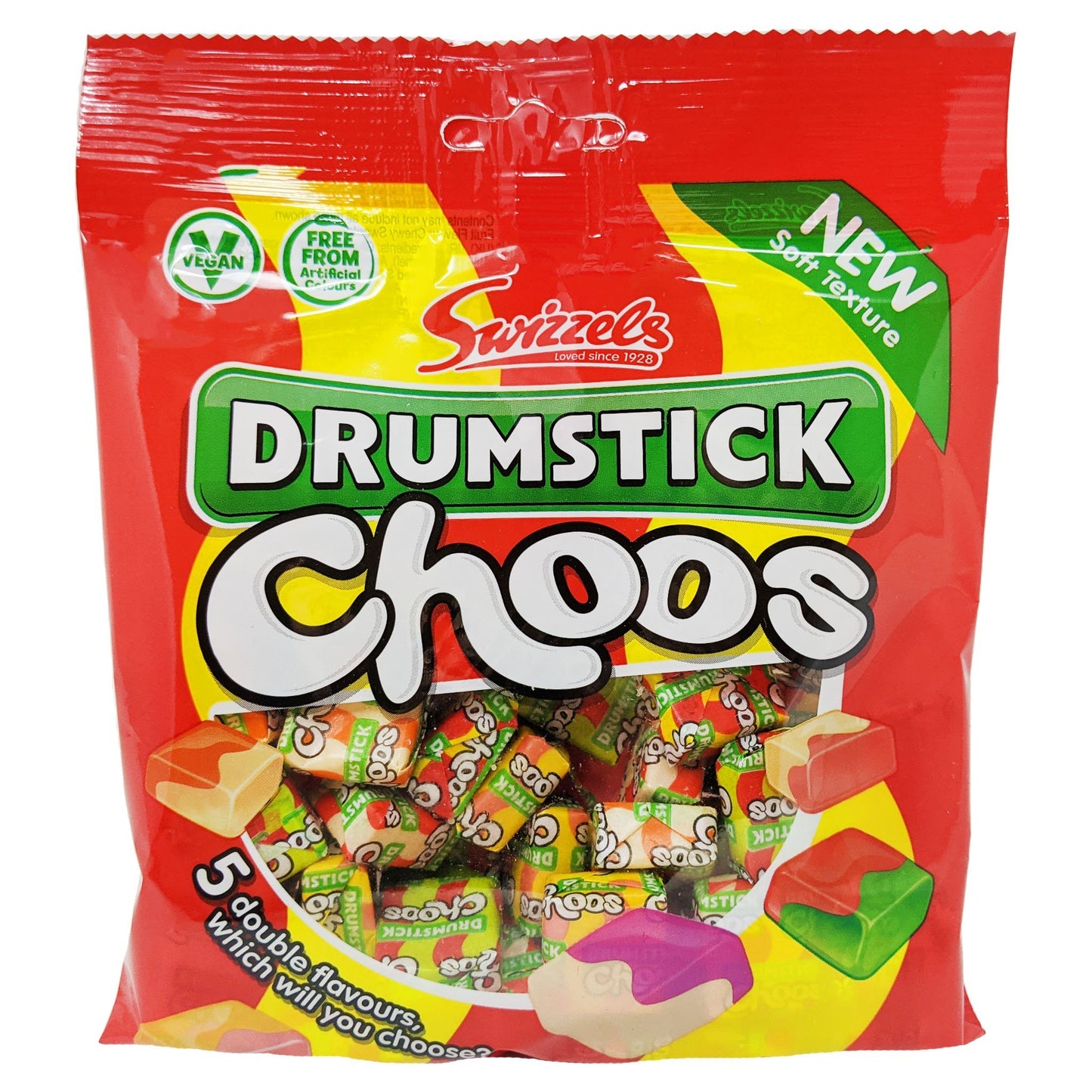 Swizzels Drumstick Choos 150g - Blighty's British Store
