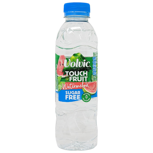 Volvic Touch of Fruit Watermelon Sugar Free Water 500ml - Blighty's British Store