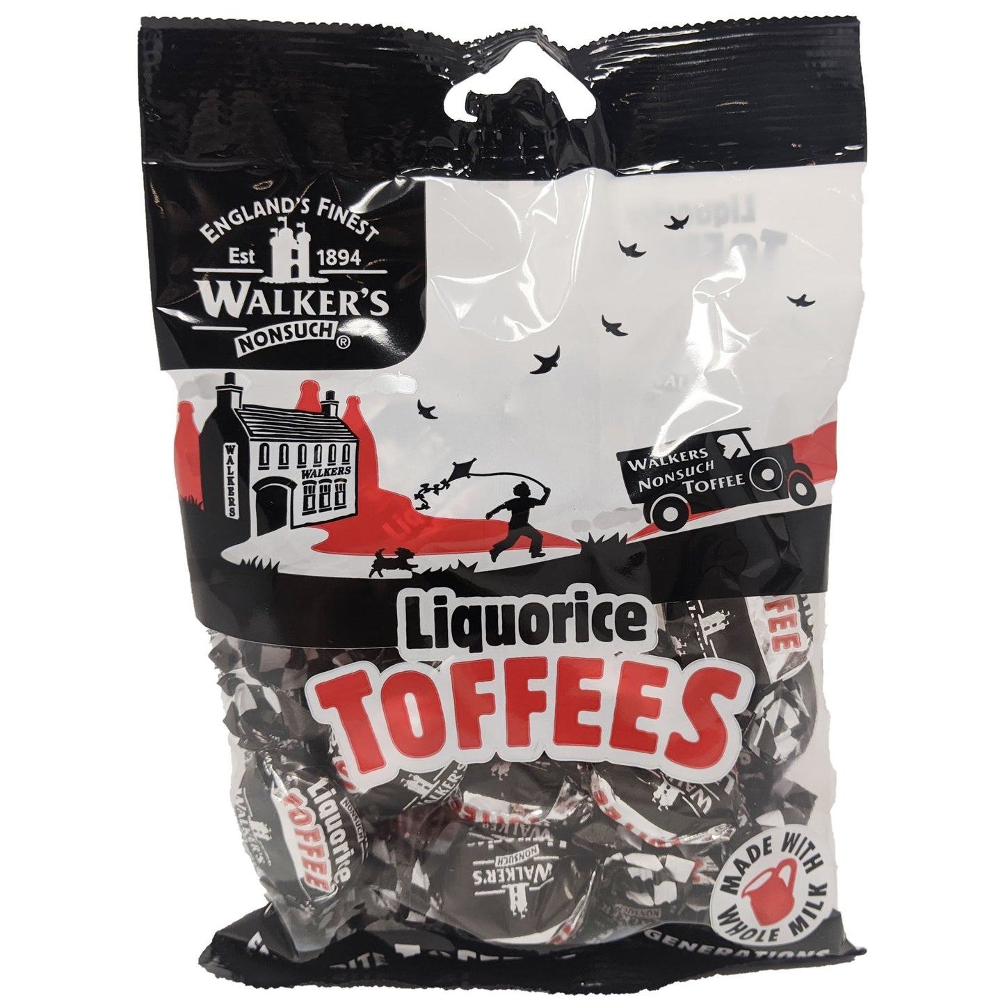 Walker's Liquorice Toffees 150g - Blighty's British Store