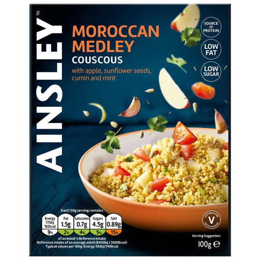 Ainsley Harriott Moroccan Medley CousCous 100g - Blighty's British Store