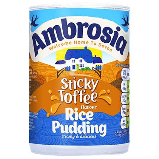 Ambrosia Sticky Toffee Rice Pudding 400g - Blighty's British Store