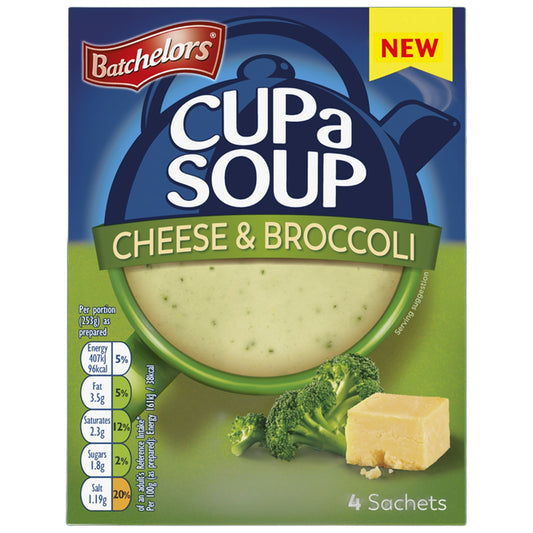 Batchelors Cup a Soup Cheese & Broccoli 92g - Blighty's British Store