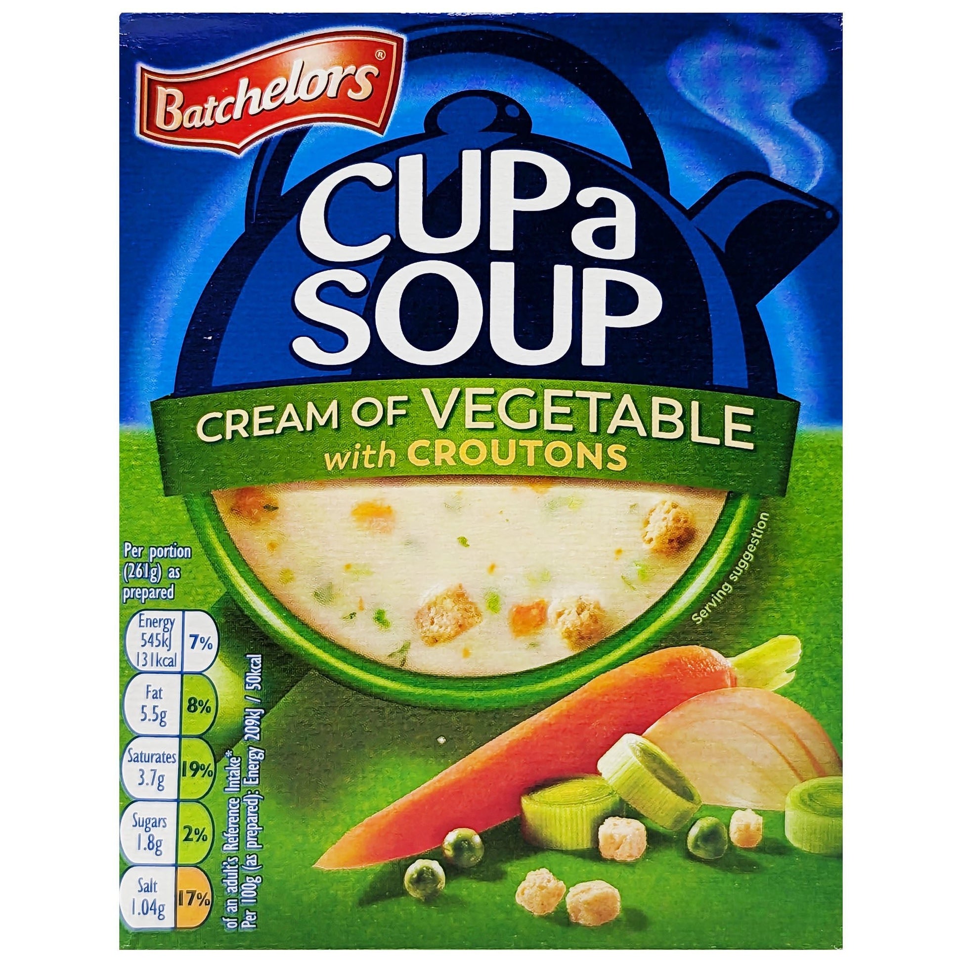 Batchelors Cup A Soup Cream of Vegetable 90g - Blighty's British Store