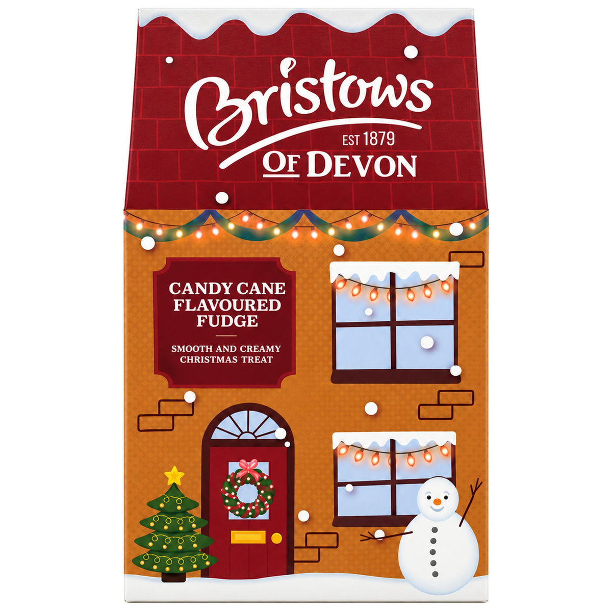 Bristows Candy Cane Fudge Shop 150g - Blighty's British Store