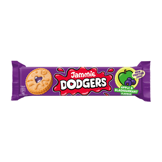 Burton's Jammie Dodgers Apple & Blackcurrant 140g - Blighty's British Store