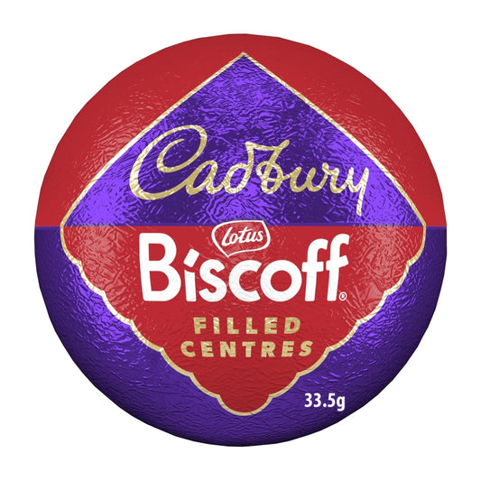 Cadbury Biscoff Filled Centres Bauble 33.5g - Blighty's British Store