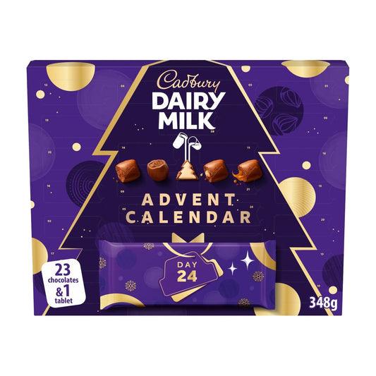 Cadbury Dairy Milk Advent Calendar 348g - Blighty's British Store