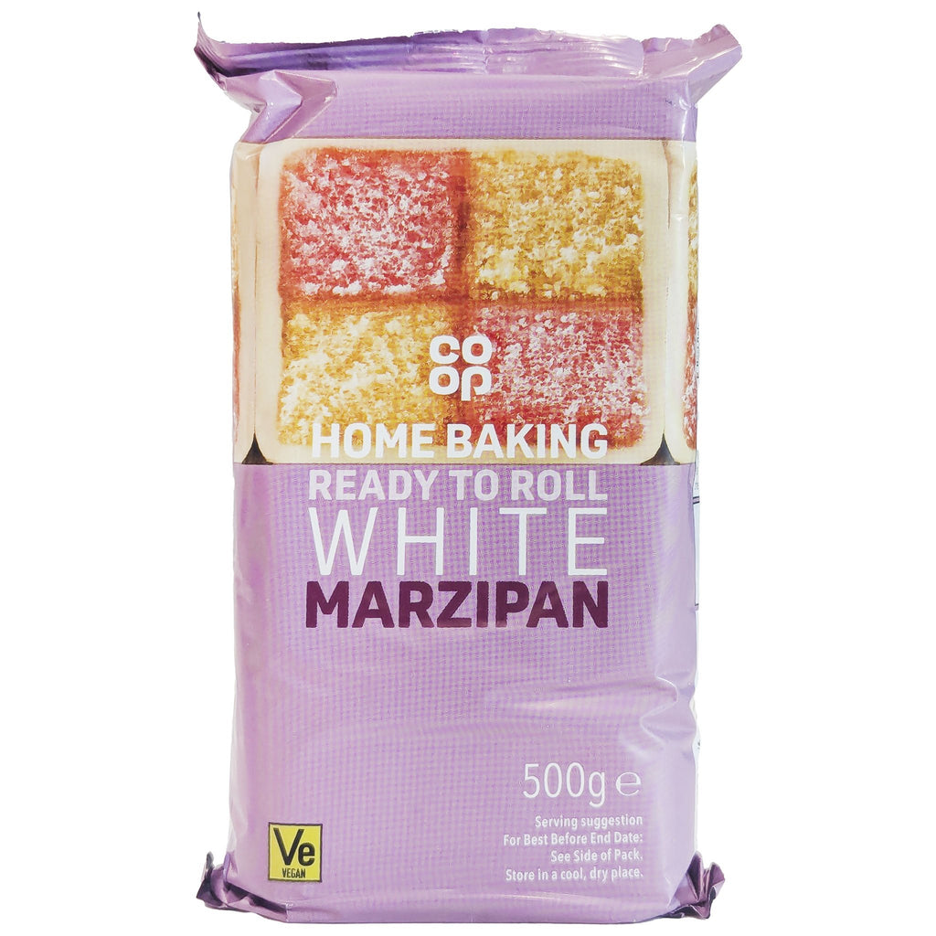 Co - op Ready to Roll White Marzipan 500g - Blighty's British Store