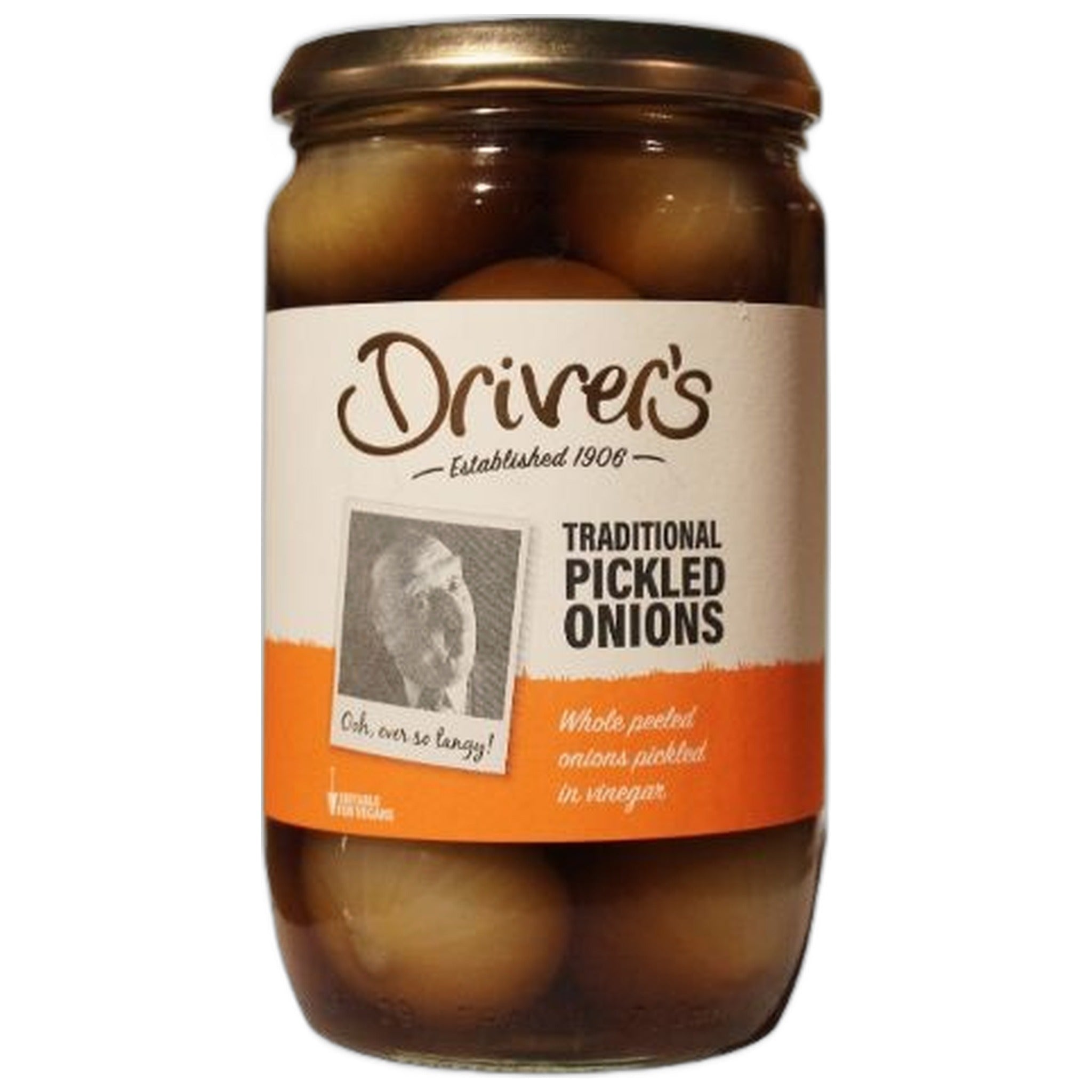 Drivers Traditional Pickled Onions 710g – Blighty's British Store