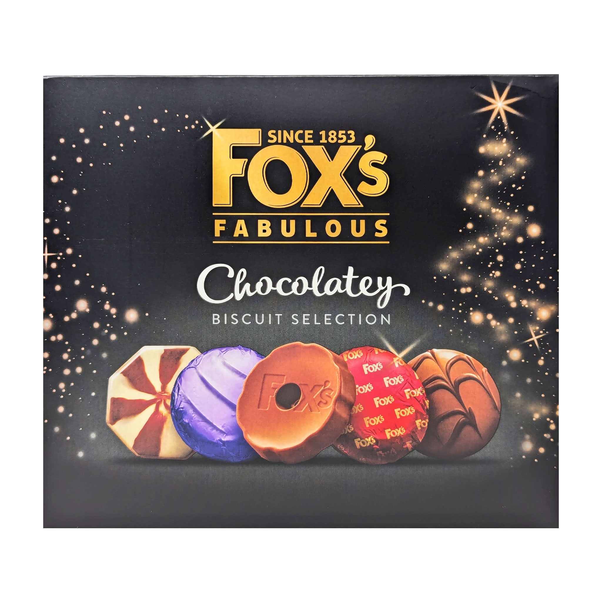Fox's Fabulous Chocolatey Biscuit Selection Box 365g – Blighty's ...