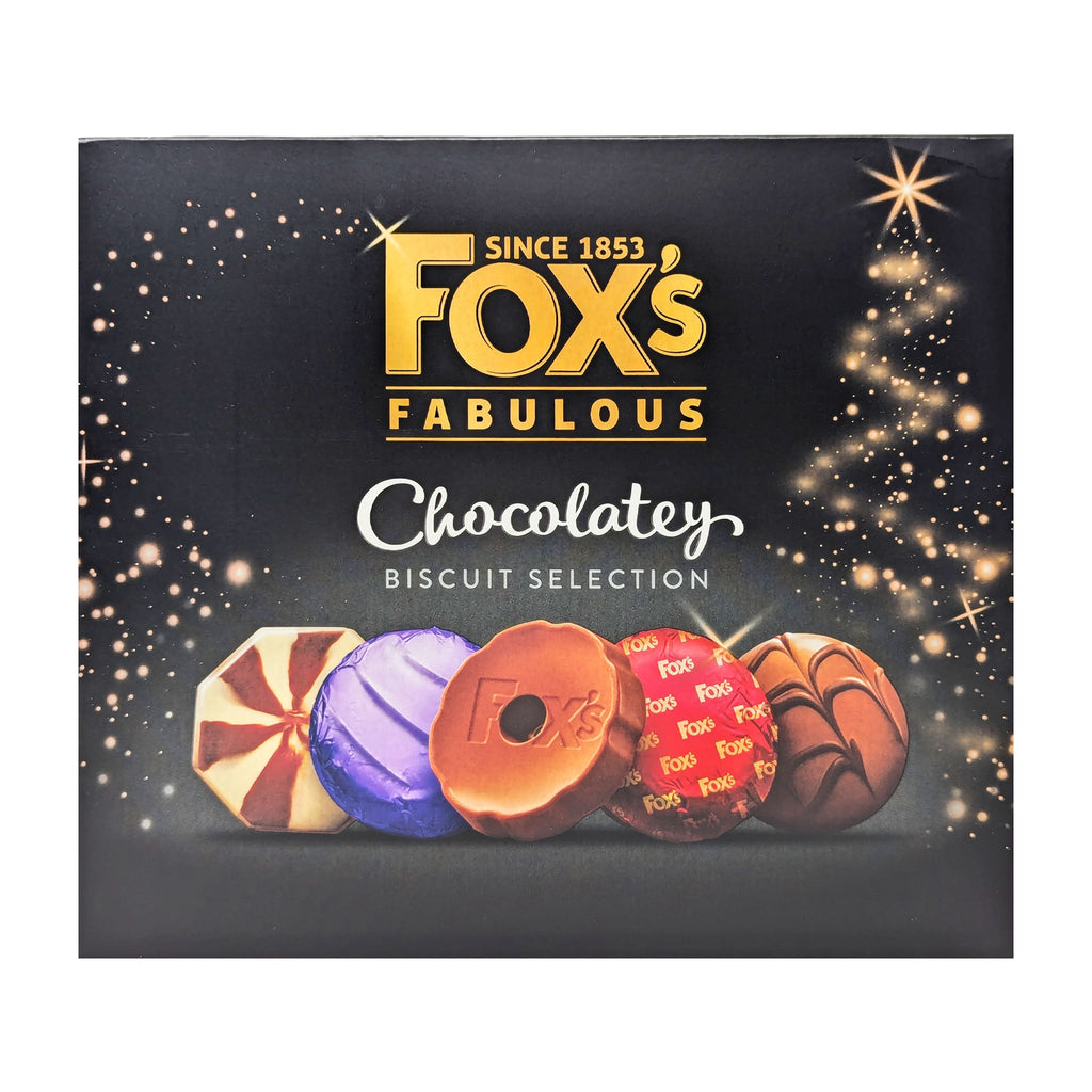 Fox's Fabulous Chocolatey Biscuit Selection Box 365g - Blighty's British Store