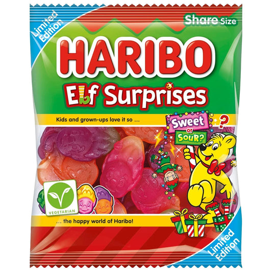 Haribo Elf Surprises 160g - Blighty's British Store