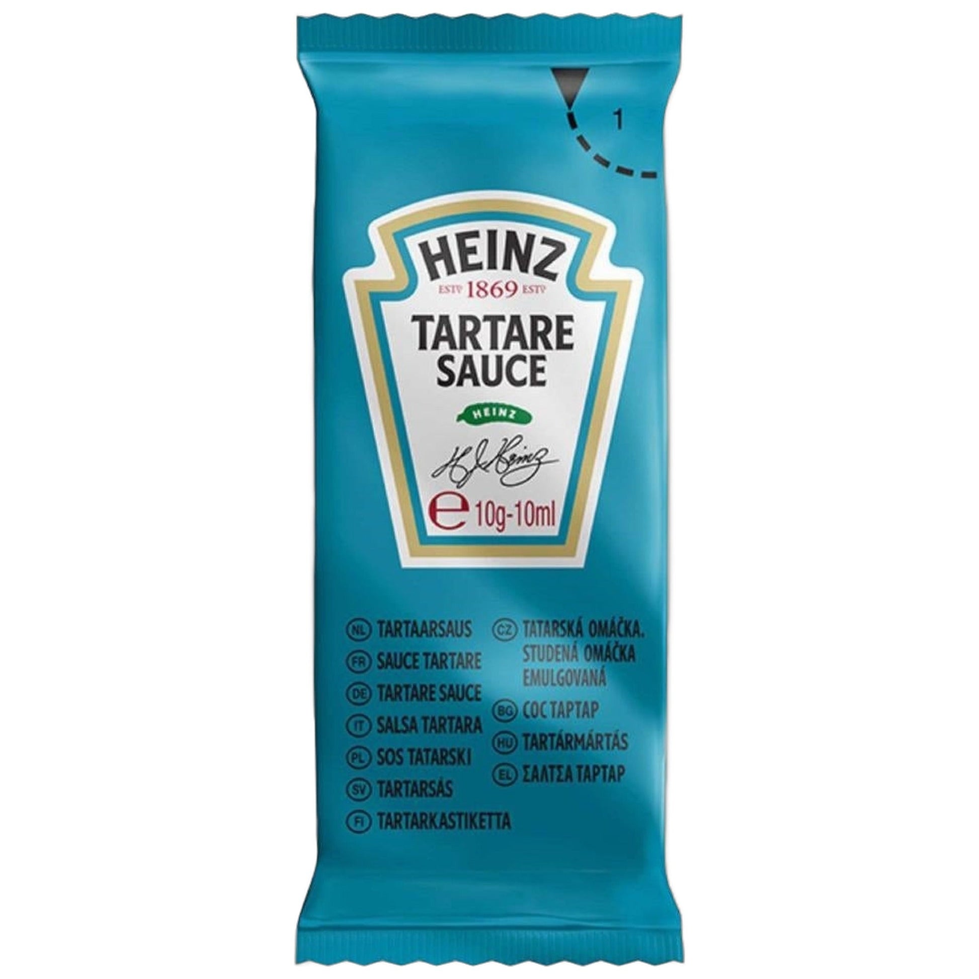 Heinz Tartare Sauce Sachets 20 Pack (20 x 10ml) - Blighty's British Store