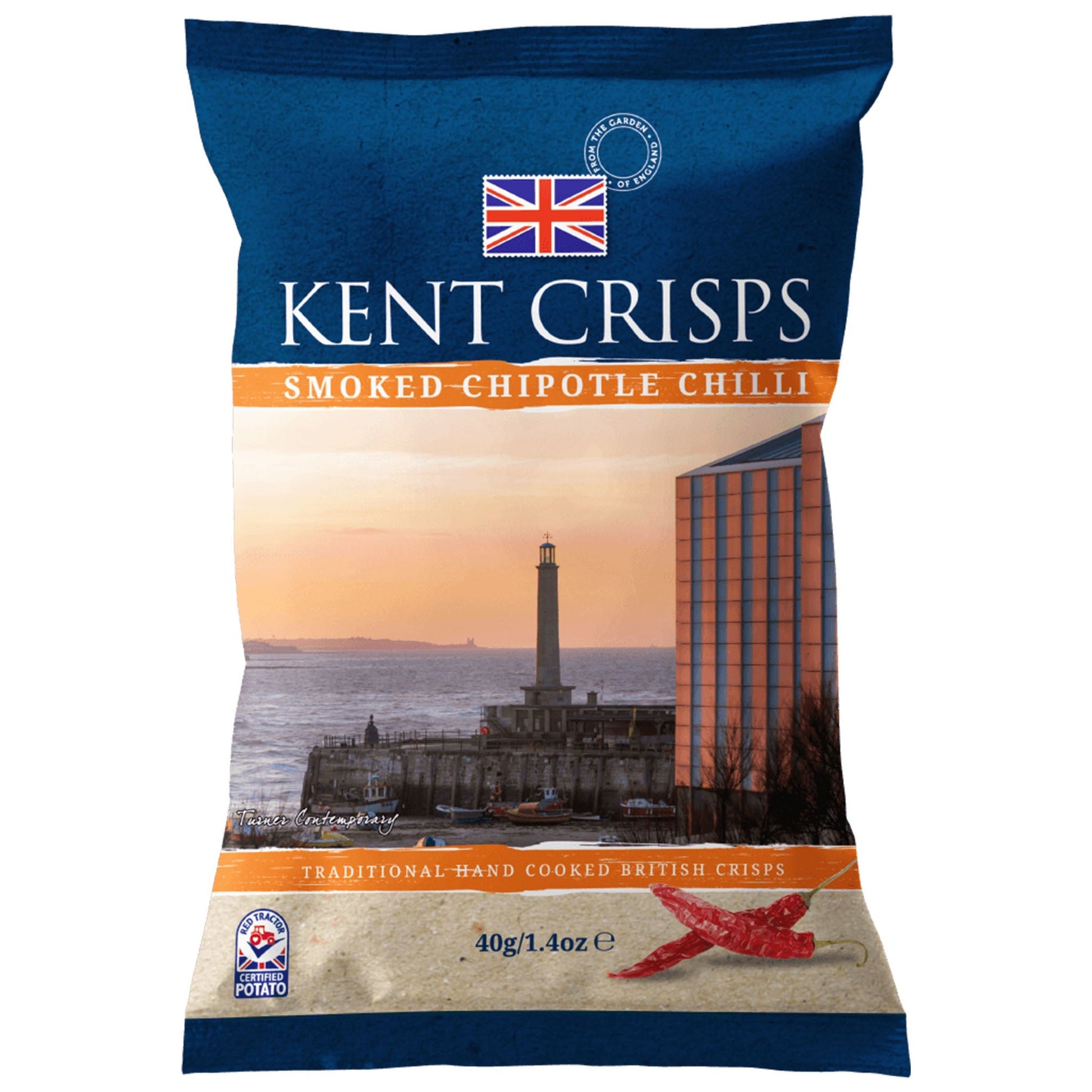 Kent Crisps Smoked Chipotle Chilli 40g - Blighty's British Store