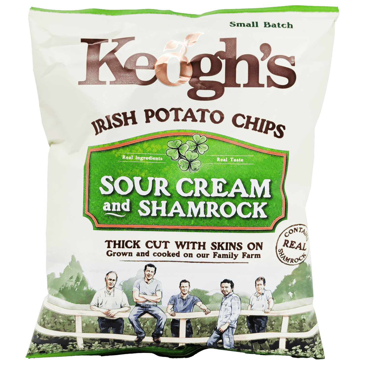 Keogh's Sour Cream & Shamrock Crisps 40g - Blighty's British Store