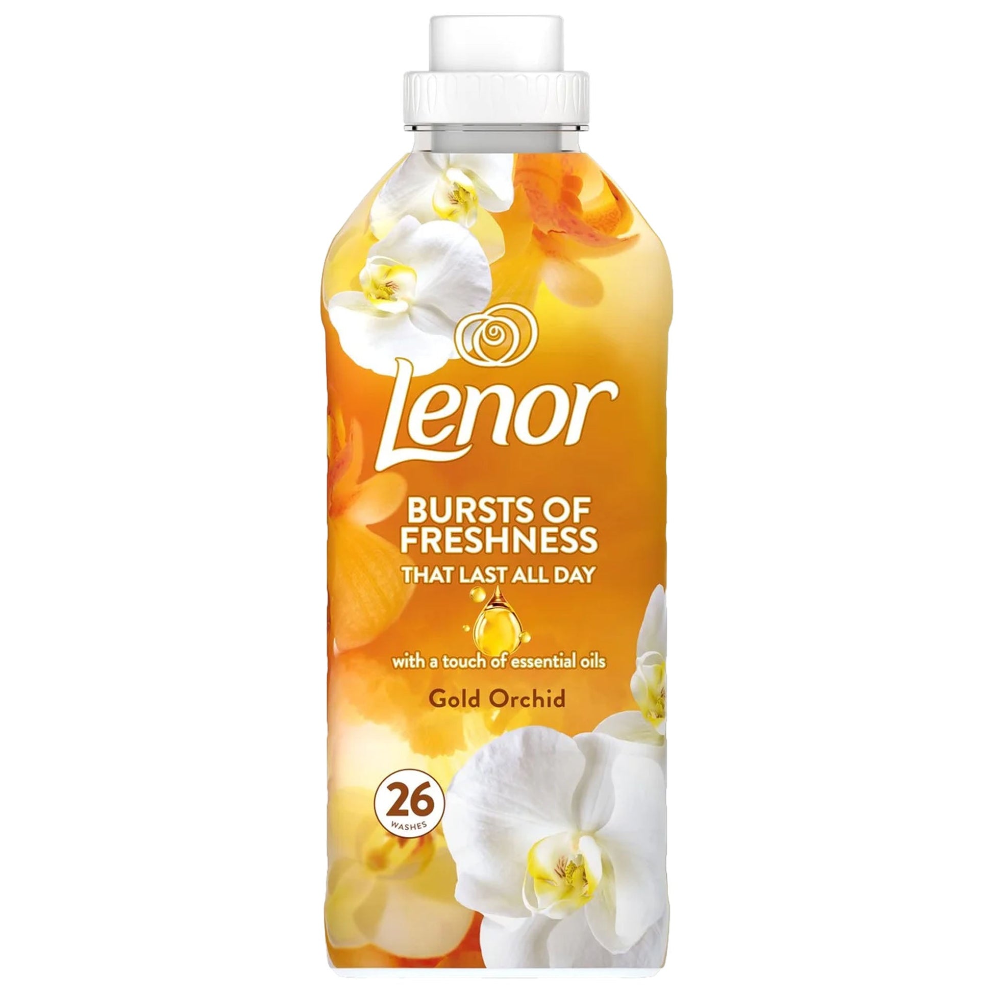 Lenor Gold Orchid Fabric Conditioner 858ml - Blighty's British Store