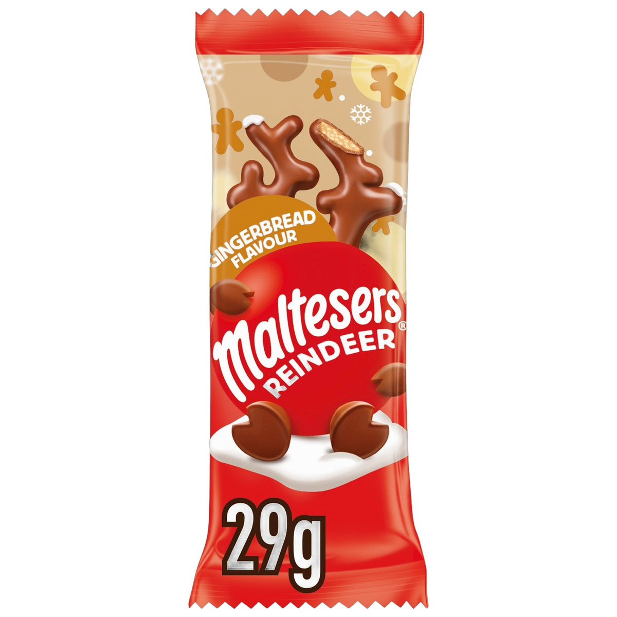 Maltesers Gingerbread Reindeer 29g - Blighty's British Store